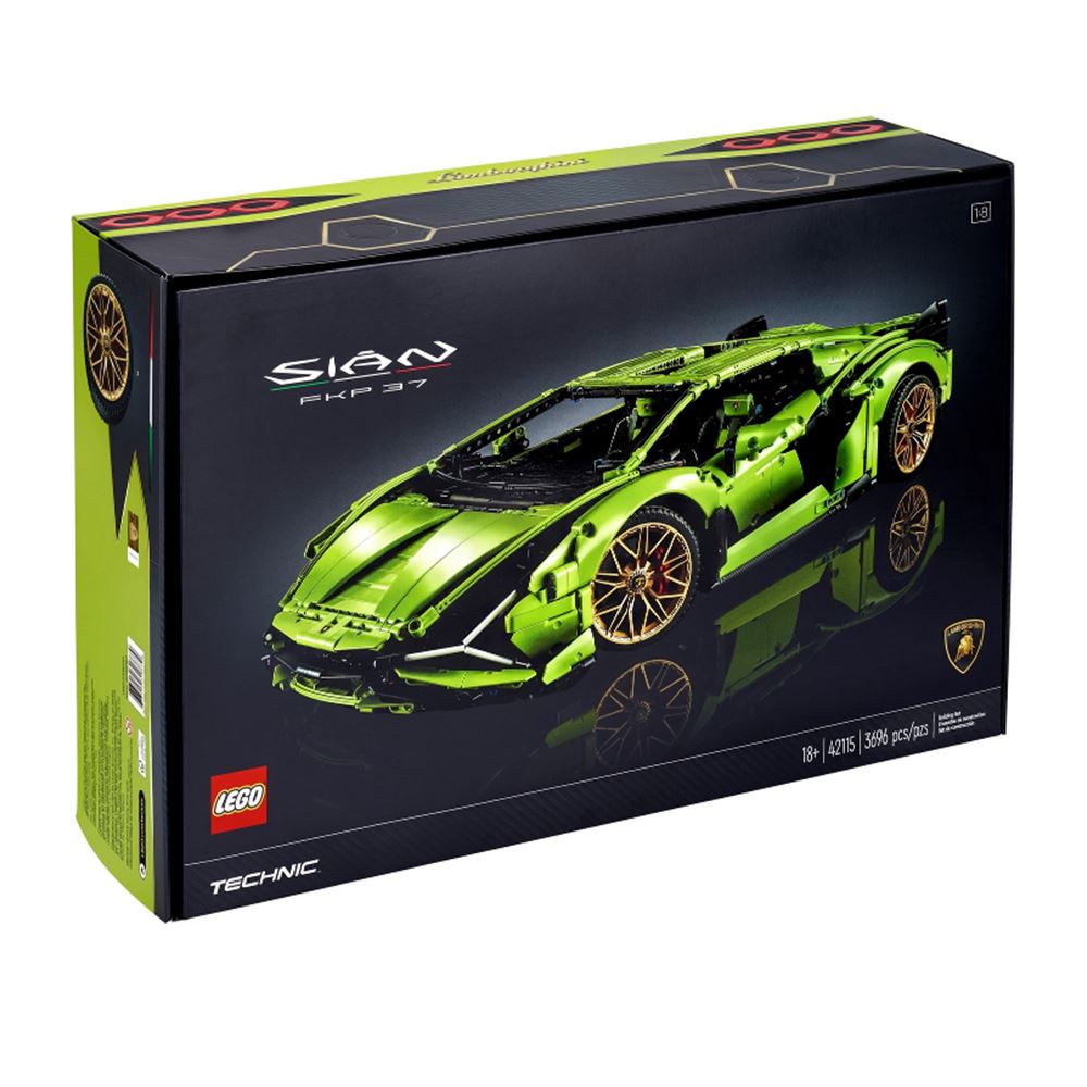 LEGO LEGO 樂高 Technic系列 42115 藍寶堅尼 Lamborghini Sian FKP 37