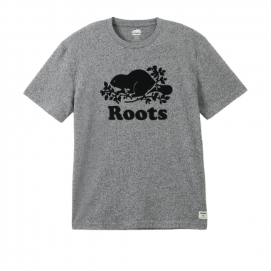 RootsRoots Roots男裝-絕對經典系列 海狸LOGO短袖T恤