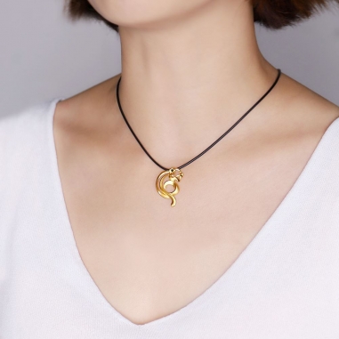 LUCKY TIGER GOLD PENDENT好運生肖黃金項墜-虎