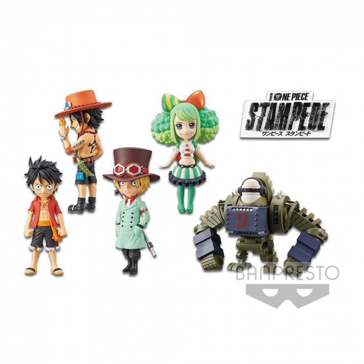  【萬代】航海王劇STAMPEDE WCF3 6種(隨機出貨)