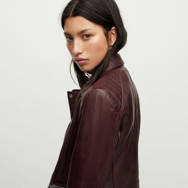 SIENNA BIKERSIENNA 羊皮騎士皮衣