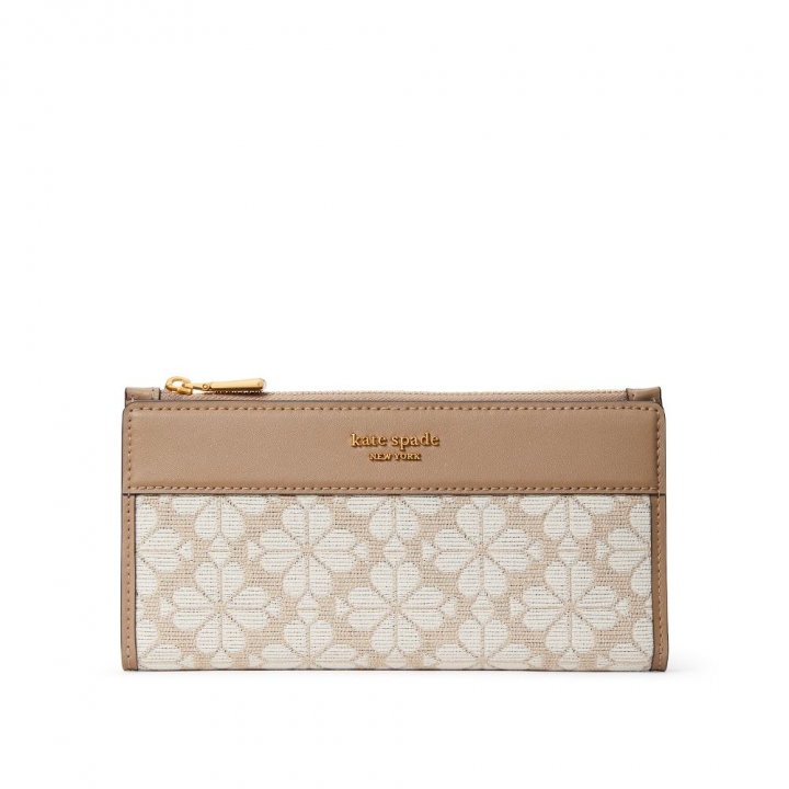 SPADEFLOWERJACQUARD皮夾零錢包｜Ever Rich昇恆昌免稅購物網