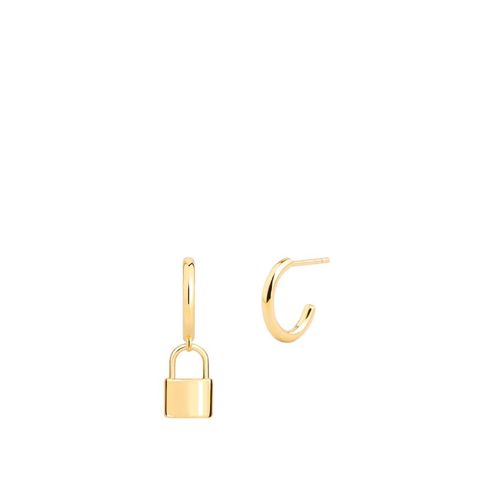 ANVI Studios Charm鎖頭耳環