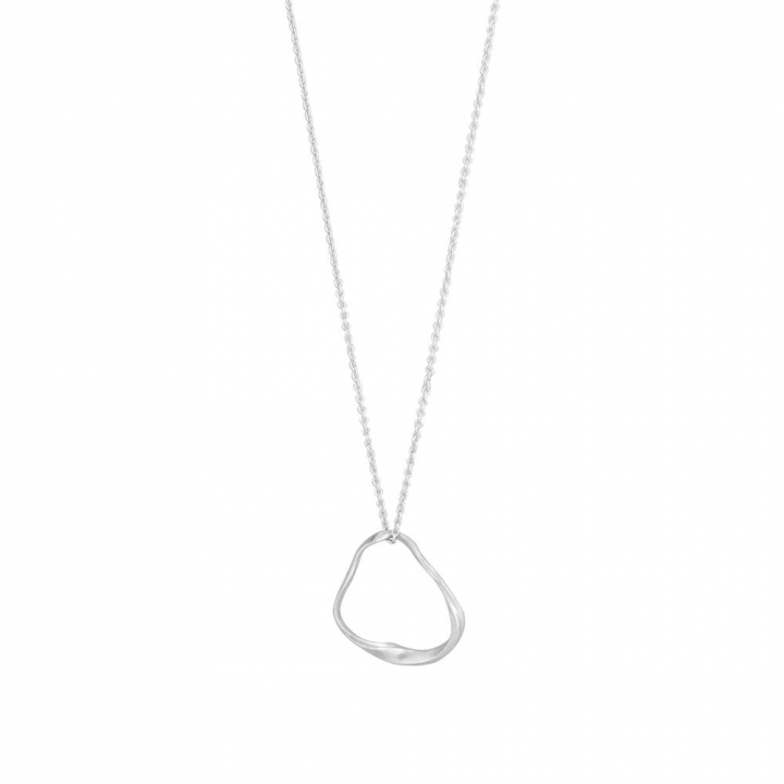 Ripple NecklaceRIPPLE鏤空絲緞純銀項鍊