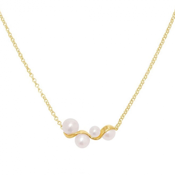 Moirae Elegant Perle Golden NecklaceMOIRAE純淨之息金色珍珠項鍊