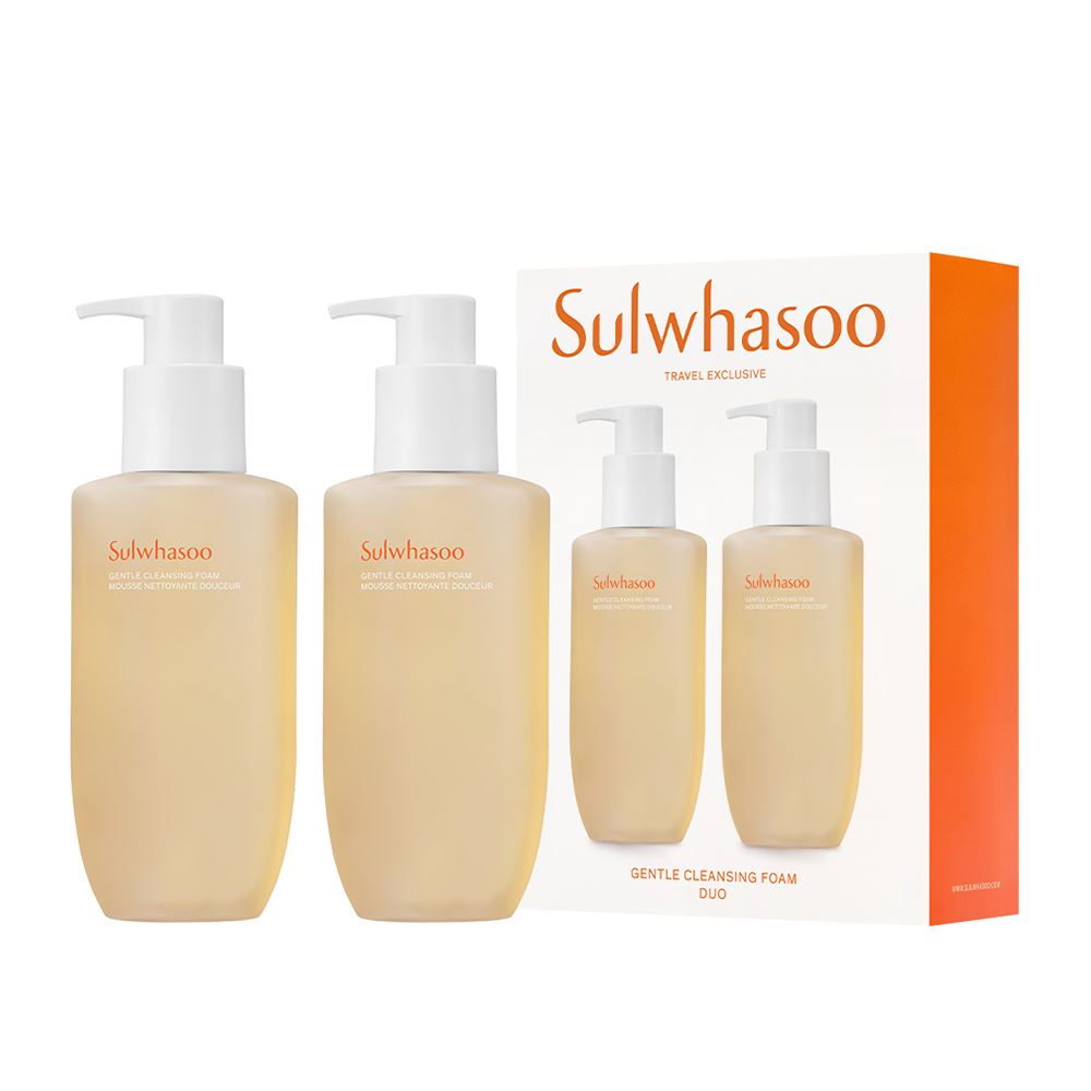 Sulwhasoo 淨透保濕潔顏泡沫兩件套裝特惠組