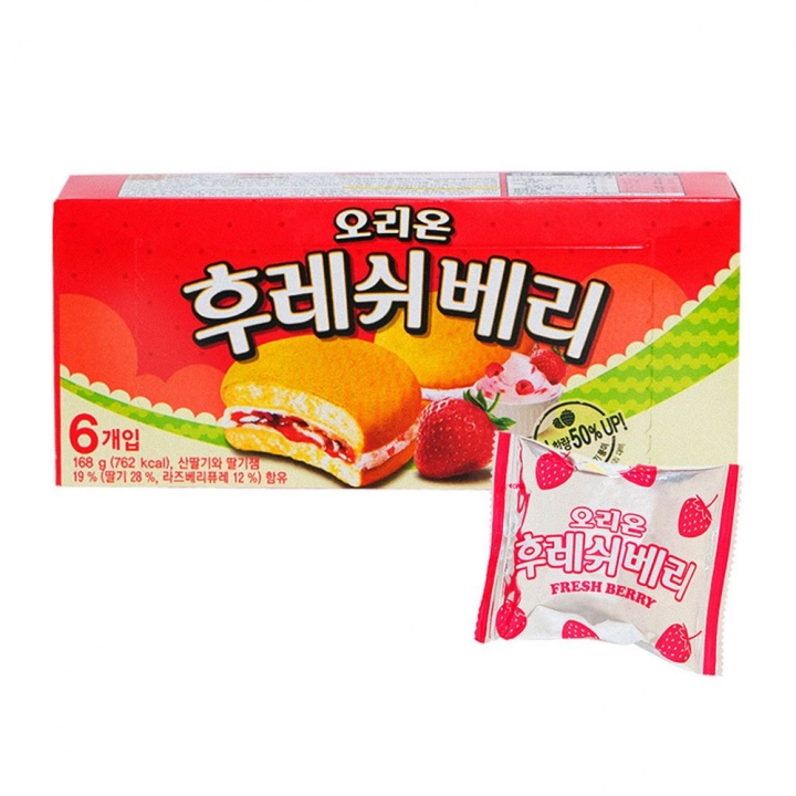  好麗友草莓夾心蛋糕