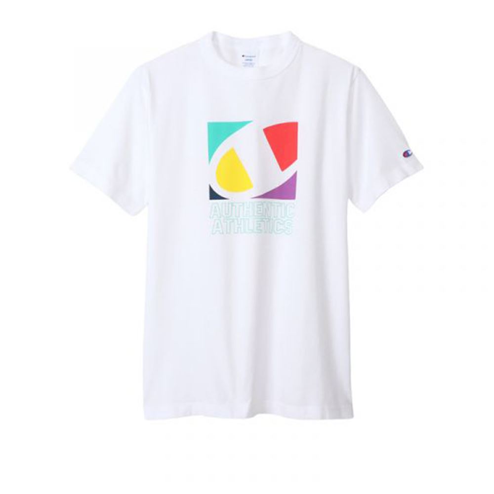 Champion 彩色印花短袖T恤