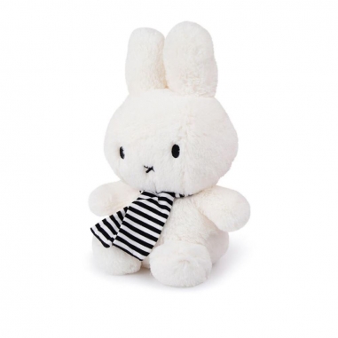 Miffy sitting with scarf-23cm-9"BON TON TOYS|Miffy米菲兔填充玩偶-圍巾兔 23cm