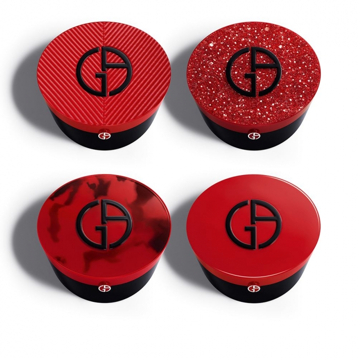 MY ARMANI TO GO RED CUSHION CASE完美絲絨持久氣墊粉盒