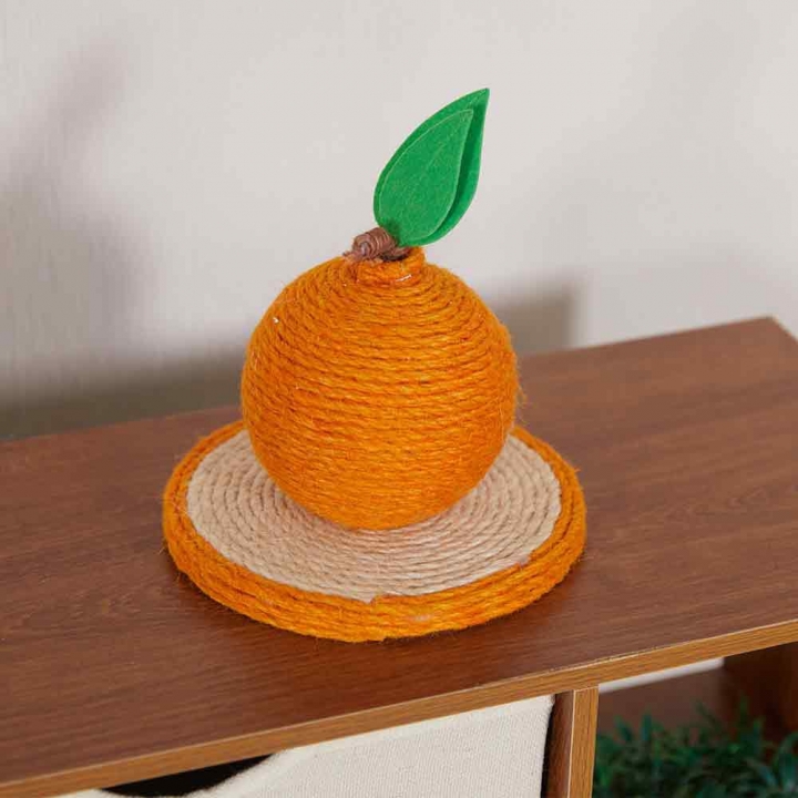  LOVEPET 寵物貓抓板-橘子款