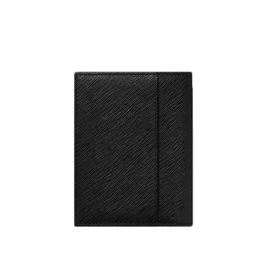 Montblanc Sartorial Business Card Holder In Black萬寶龍匠心系列卡夾