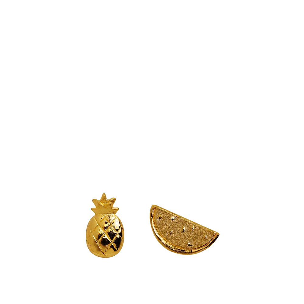 Ever Rich Jewelry Le petit design黃金耳環(寶島水果)