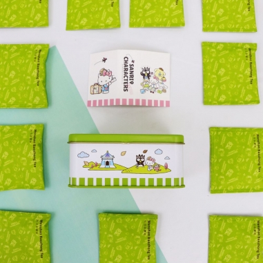 Sanrio三麗鷗|免稅獨家Hello Kitty 台灣特色茗茶馬口鐵盒造型 文山包種茶