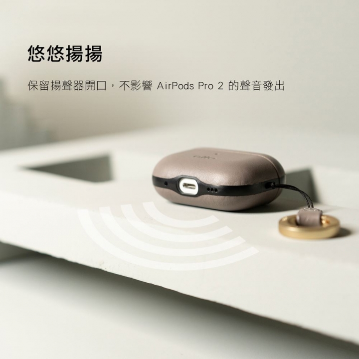  AirPods Pro 2 保護殼 - 渡鴉黑