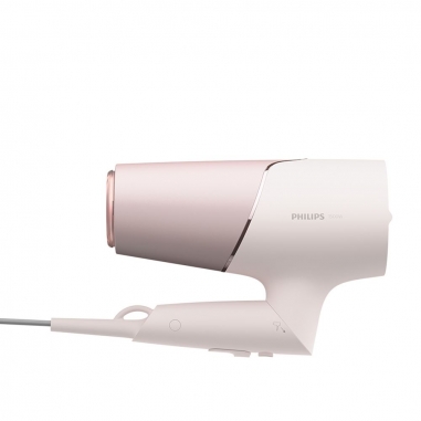 Philips 飛利浦|智能護髮礦物負離子吹風機 (BHD538) 玫瑰粉霧
