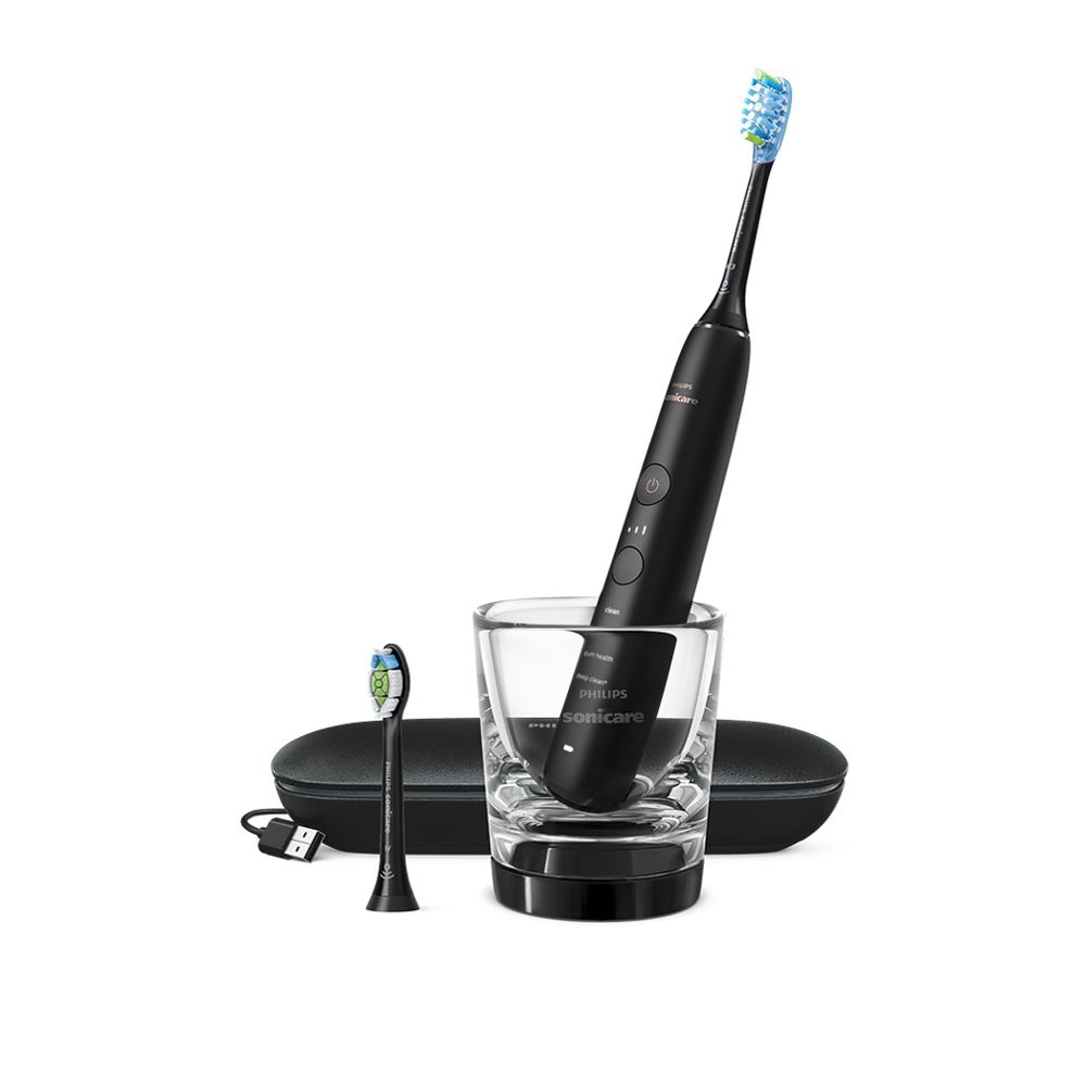 Philips Philips 飛利浦｜煥白閃耀智能鑽石音波電動牙刷HX9912/17 黑鑽