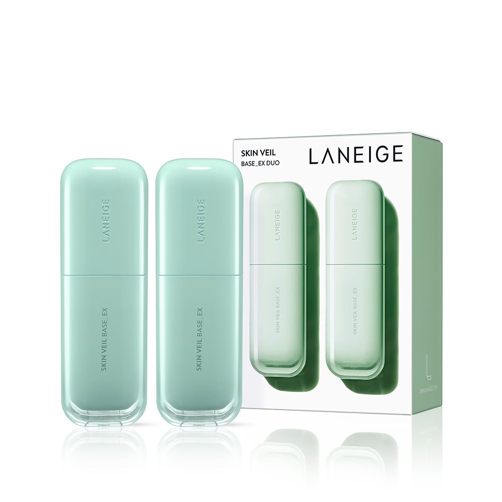 Laneige 柔霧調色隔離乳_EX No.60嫩綠 兩支裝