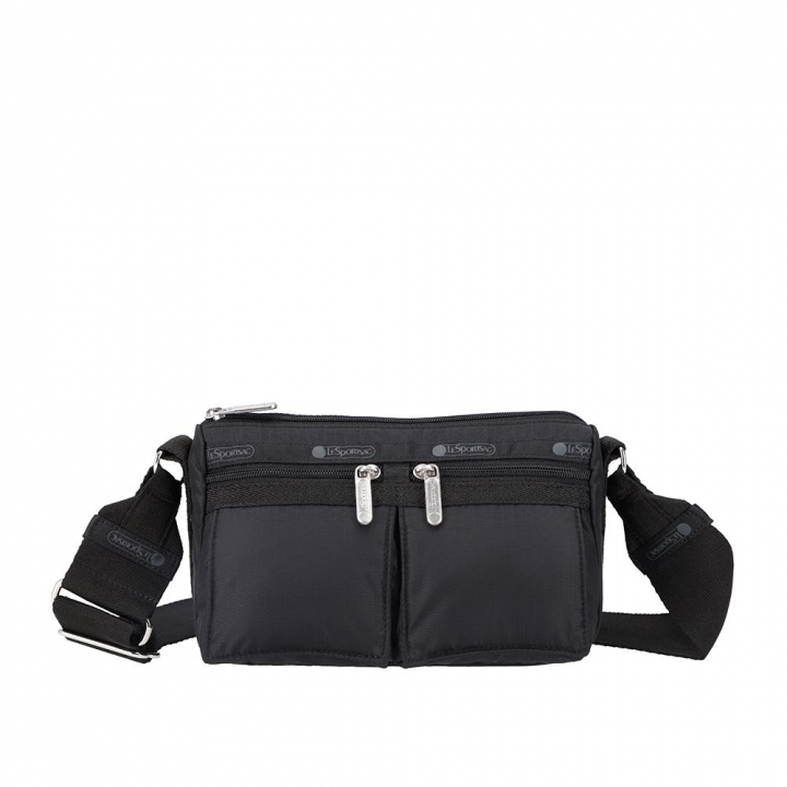 E/W DOUBLE POCKET BAG雙口袋斜背包