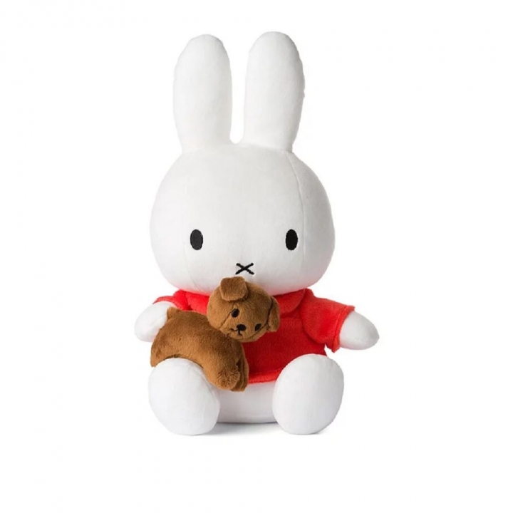 Miffy with Snuffy sitting-33cm-13