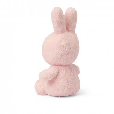 Miffy Sitting Terry Light Pink-33cm-13BON TON TOYS｜Miffy米菲兔填充玩偶-淺粉 33cm