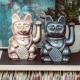 Donkey - LUCKY CAT｜德國DONKEY 幸運繽紛招財貓 經典銀河63195-187872_縮圖