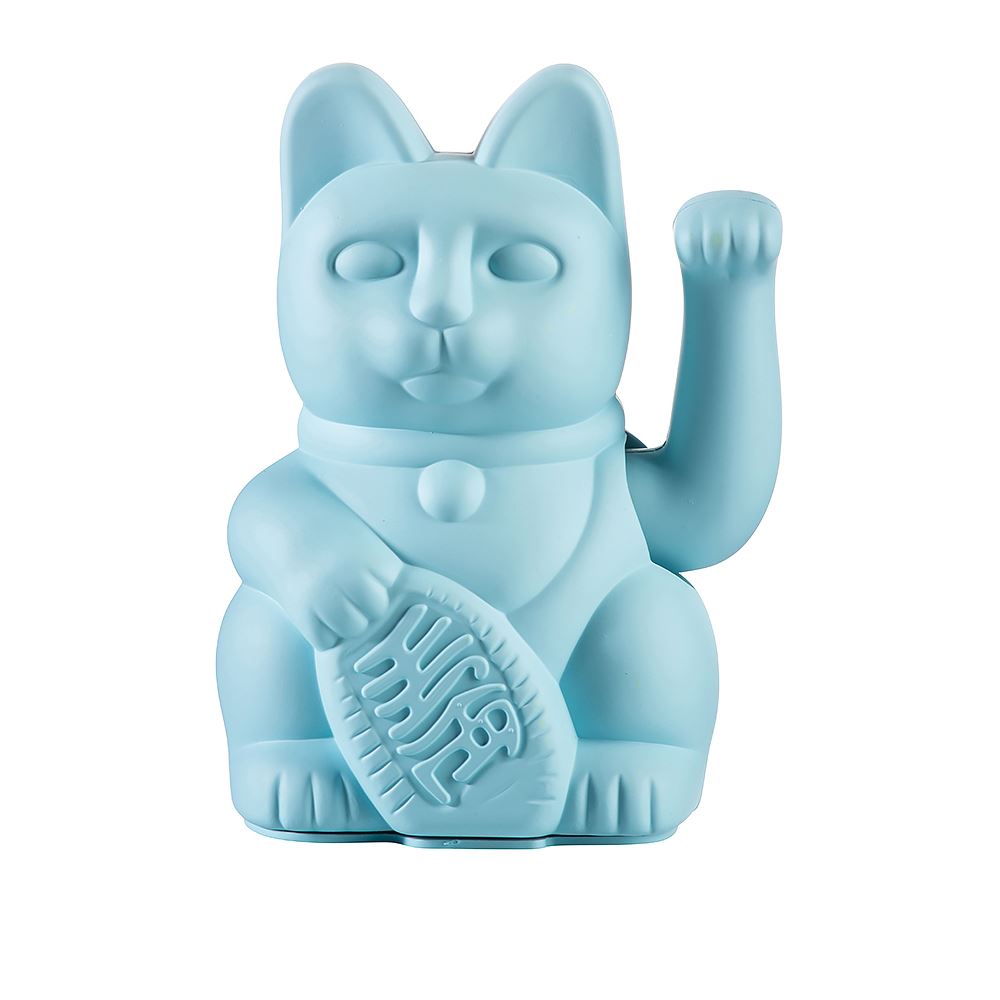 Donkey LUCKY CAT｜德國DONKEY 幸運繽紛招財貓 經典藍