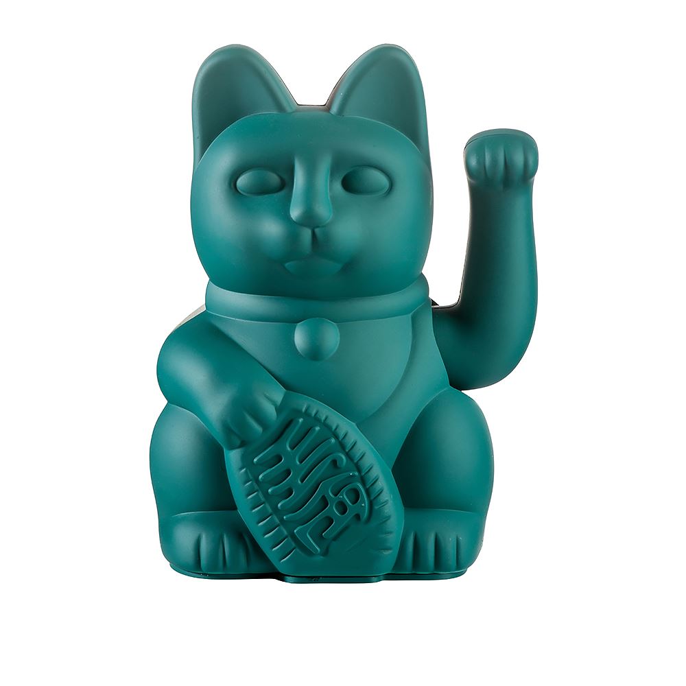 Donkey LUCKY CAT｜德國DONKEY 幸運繽紛招財貓 經典綠