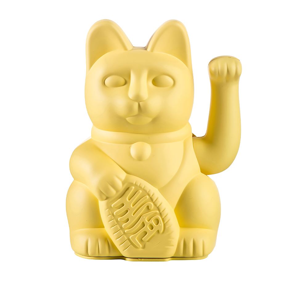 Donkey LUCKY CAT｜德國DONKEY 幸運繽紛招財貓 經典黃