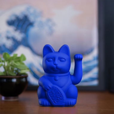 LUCKY CAT 招財貓_皇家藍(經典款)LUCKY CAT|德國DONKEY 幸運繽紛招財貓 經典皇家藍