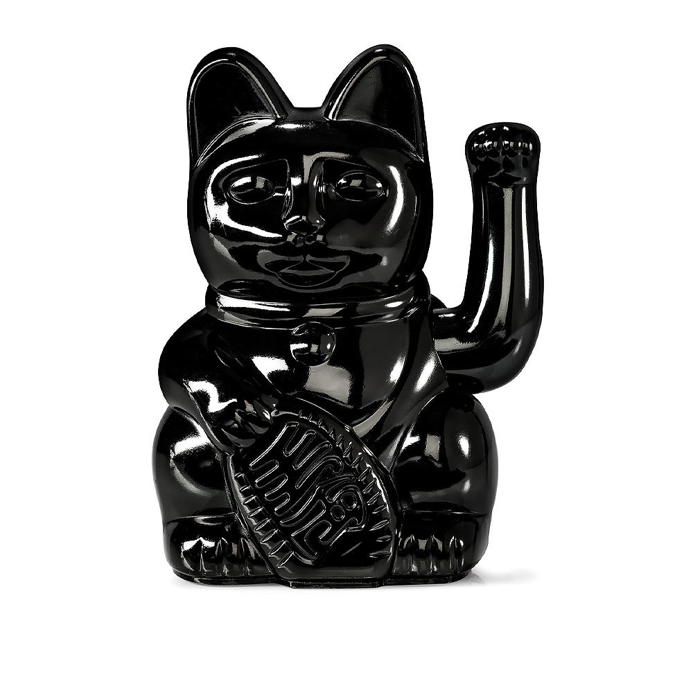 Donkey LUCKY CAT｜德國DONKEY 幸運繽紛埃及貓神限定款招財貓 亮黑