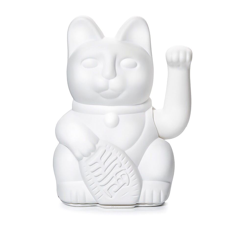 Donkey LUCKY CAT｜德國DONKEY 幸運繽紛招財貓 經典白