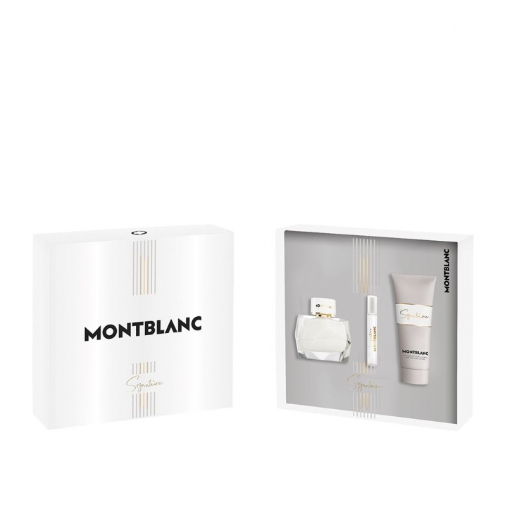 Montblanc Signature EDP Woman s giftset萬寶龍純白印記女士濃香水特惠組