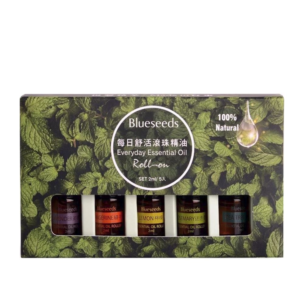 Blueseeds Blueseeds 芙彤園｜每日舒活滾珠精油組
