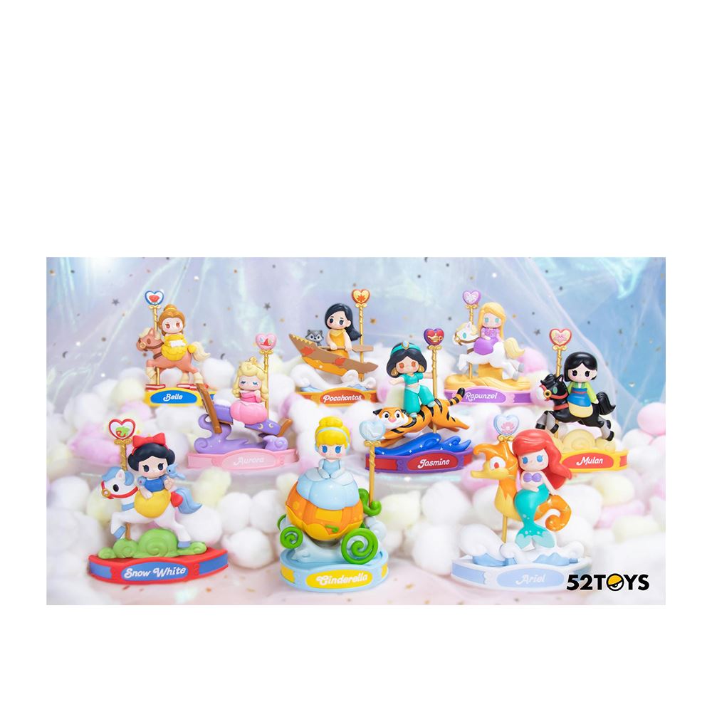 52TOYS 52TOYS 迪士尼公主 旋轉木馬系列盲盒