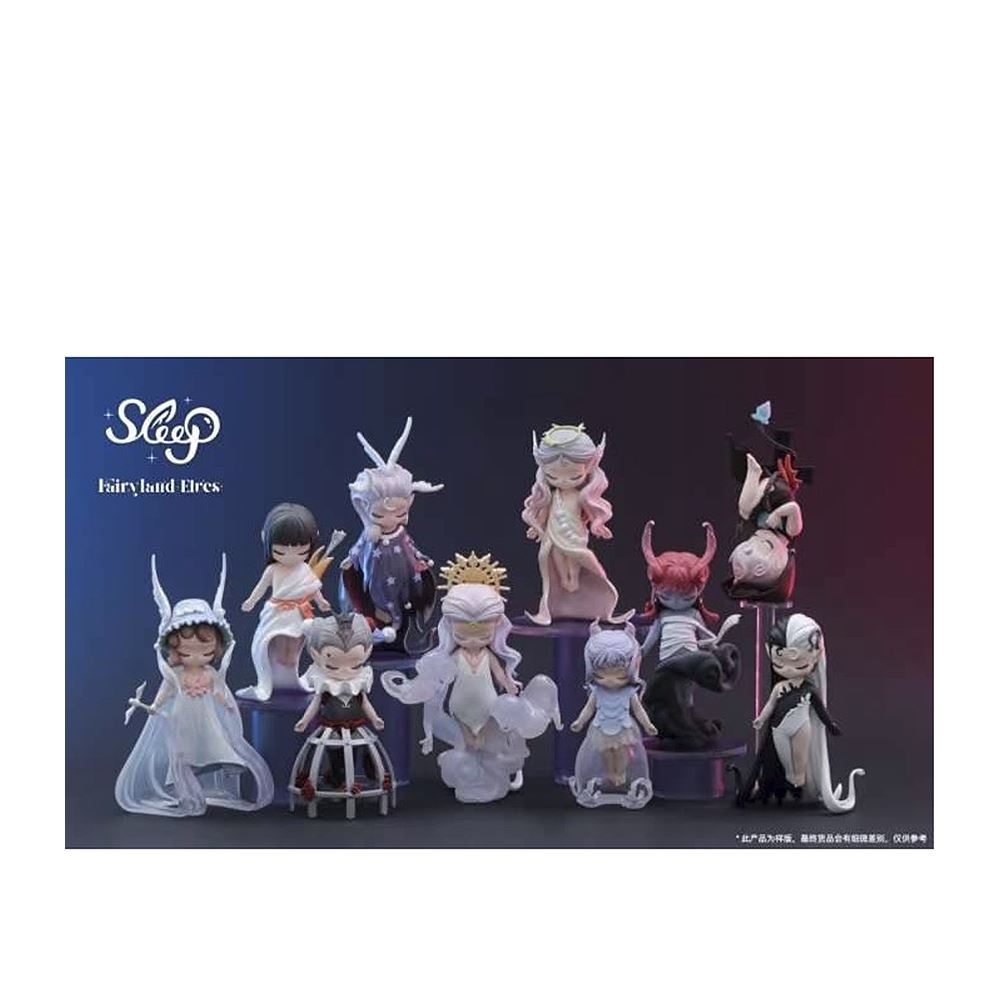 52TOYS 52TOYS Sleep 秘境精靈系列盲盒手辦公仔盒玩 (單入隨機出貨)
