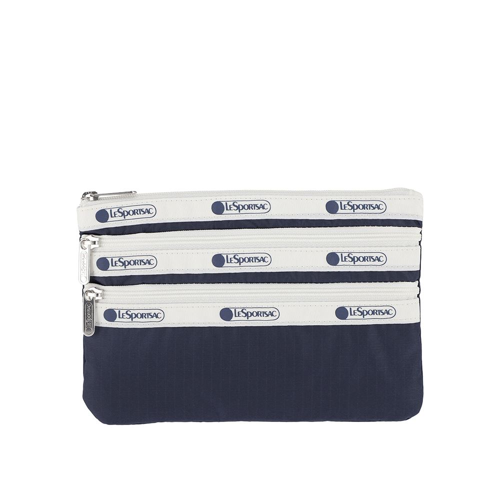 LeSportsac 三層拉鍊化妝包