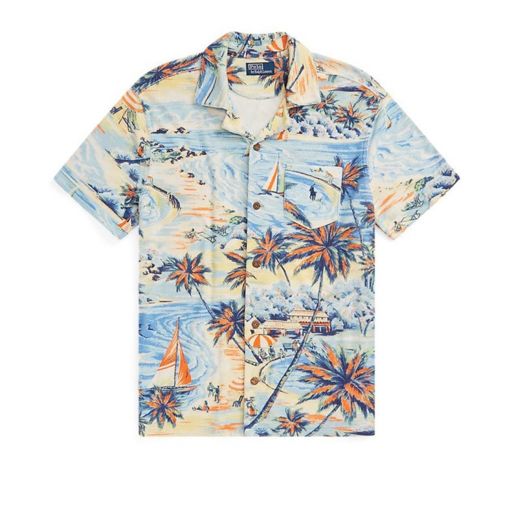 SSFBCAMPM1-SHORT SLEEVE-SPORT SHIRTKEY WEST 襯衫