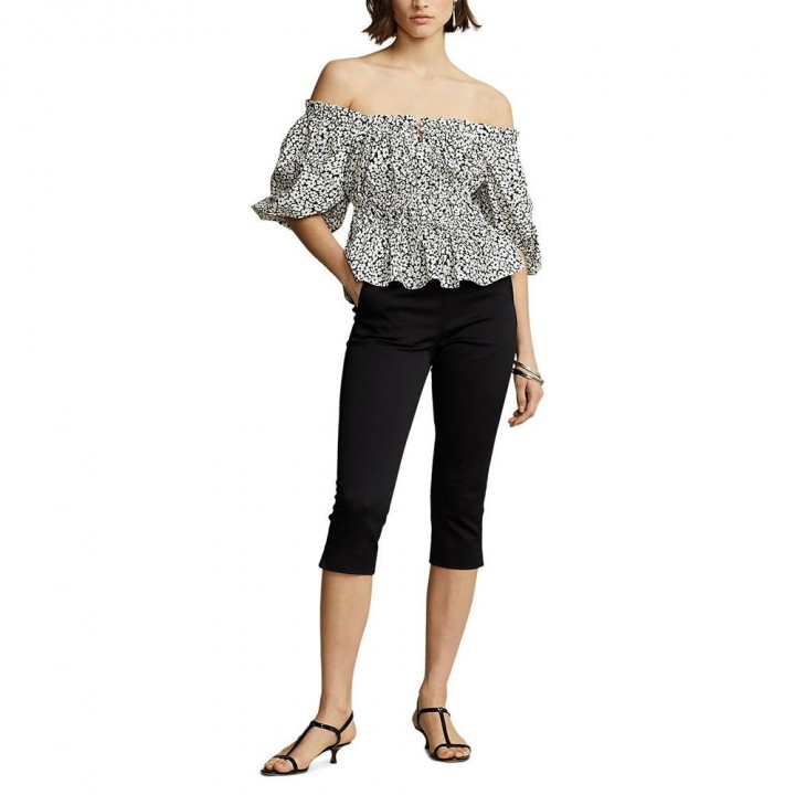 SS PETAL TP-SHORT SLEEVE-BLOUSECONCEPT 短袖上衣