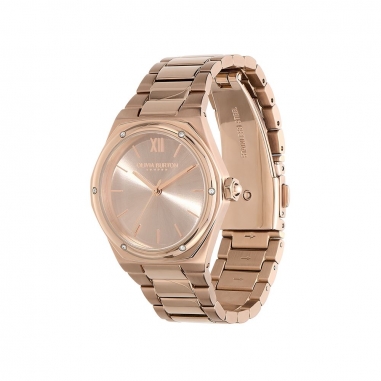 Hexa Blush & Carnation Gold Bracelet WatchSports Luxe Hexa不鏽鋼女錶-玫瑰金
