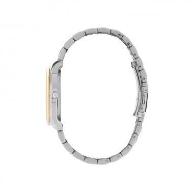 Celestial Starlight Black & Two Tone Bracelet WatchCelestial 黑夜不鏽鋼女錶-銀