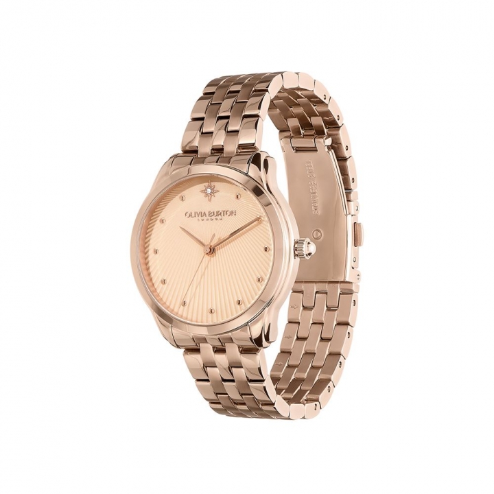 Celestial Starlight  Carnation Gold Bracelet WatchCelestial 星光腮紅不鏽鋼女錶-玫瑰金