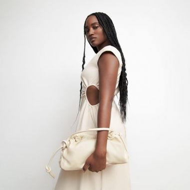 Oversized Cloud Clutch-PEARL-WF22H004KQOversized Cloud Clutch-米白