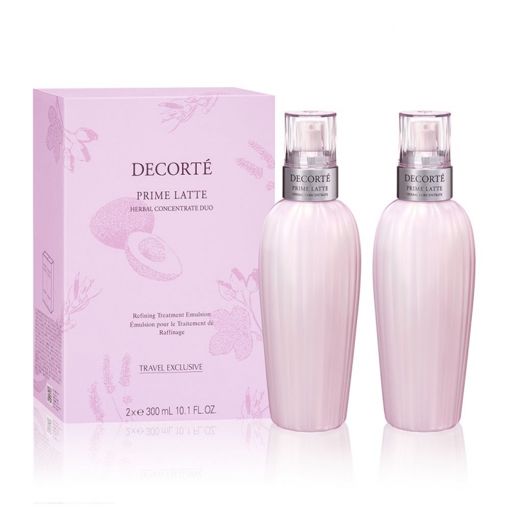 DECORTÉ PRIME LATTE HERBAL CONCENTRATE DUO黛珂 平衡草本精華乳 雙瓶裝特惠組