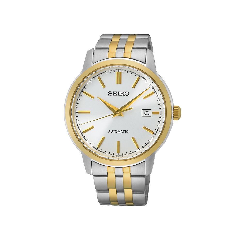 SEIKO SEIKO CS簡約機械錶 41MM-金銀