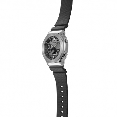 CASIO G-SHOCK FULL METAL Watch-SILVERCASIO G-SHOCK 八角 藍芽雙顯錶-銀