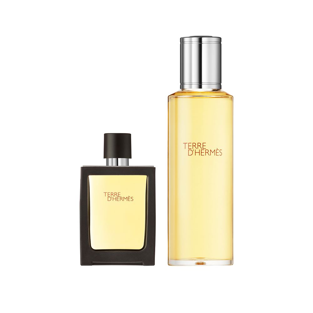 HERMÈS 愛馬仕大地（Terre d'Hermès） 愛馬仕大地香精30毫升便攜式噴霧及125毫升補充裝