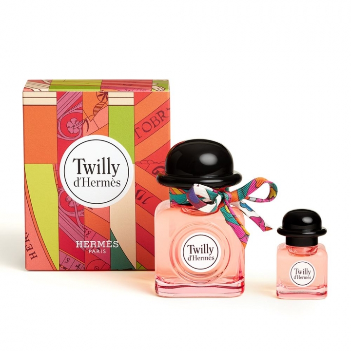 Twilly d Hermès gift set  Eau de Parfum橘彩星光香氛 Élixir des Merveilles 淡香精