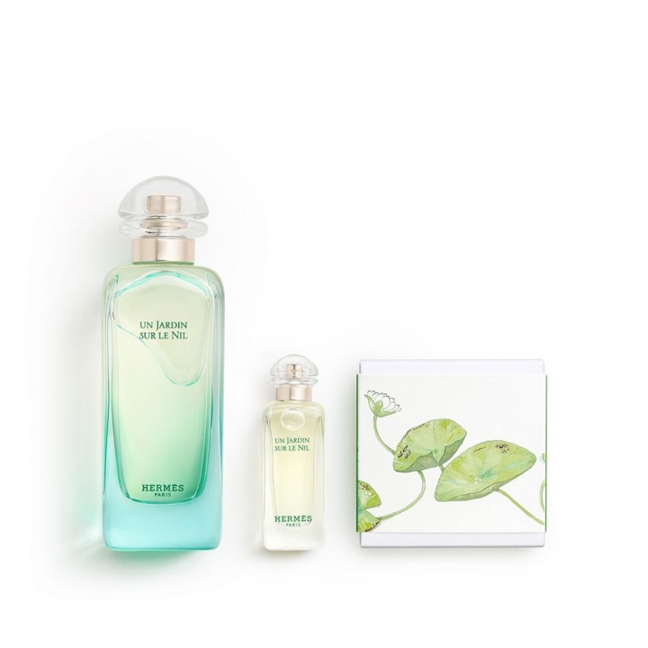 Un Jardin sur le Nil gift set, Eau de Toilette尼羅河花園禮盒（100毫升淡香水+50克香氛皂+7.5毫升淡香水）