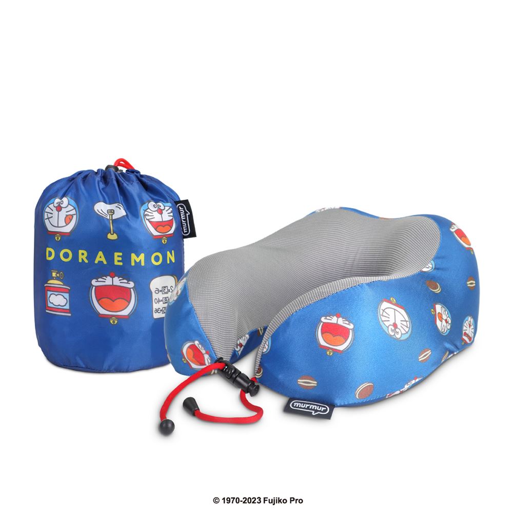 murmur murmur | 山型護頸附收納袋旅行頸枕 哆啦A夢銅鑼燒 NP038